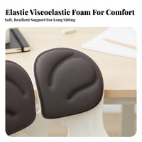 Back Support Cushion Ergonomic Design Seating Accessory Portable for Study, Home