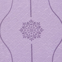 Non-Slip Exercise Mat with Alignment Lines Thick Exercise Mat with Carrying Bag Cushioned Textured for Yogis, Beginners, Home Gym, Pilates
