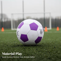 Official Size and Weight Training Football Wear-Resistant Match Play Football Long-Lasting for Children, Students, Matches, Grass Fields