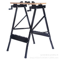 折叠木工工作台锯台多功能手工工具推台倒装锯便携台锯小型操作台
