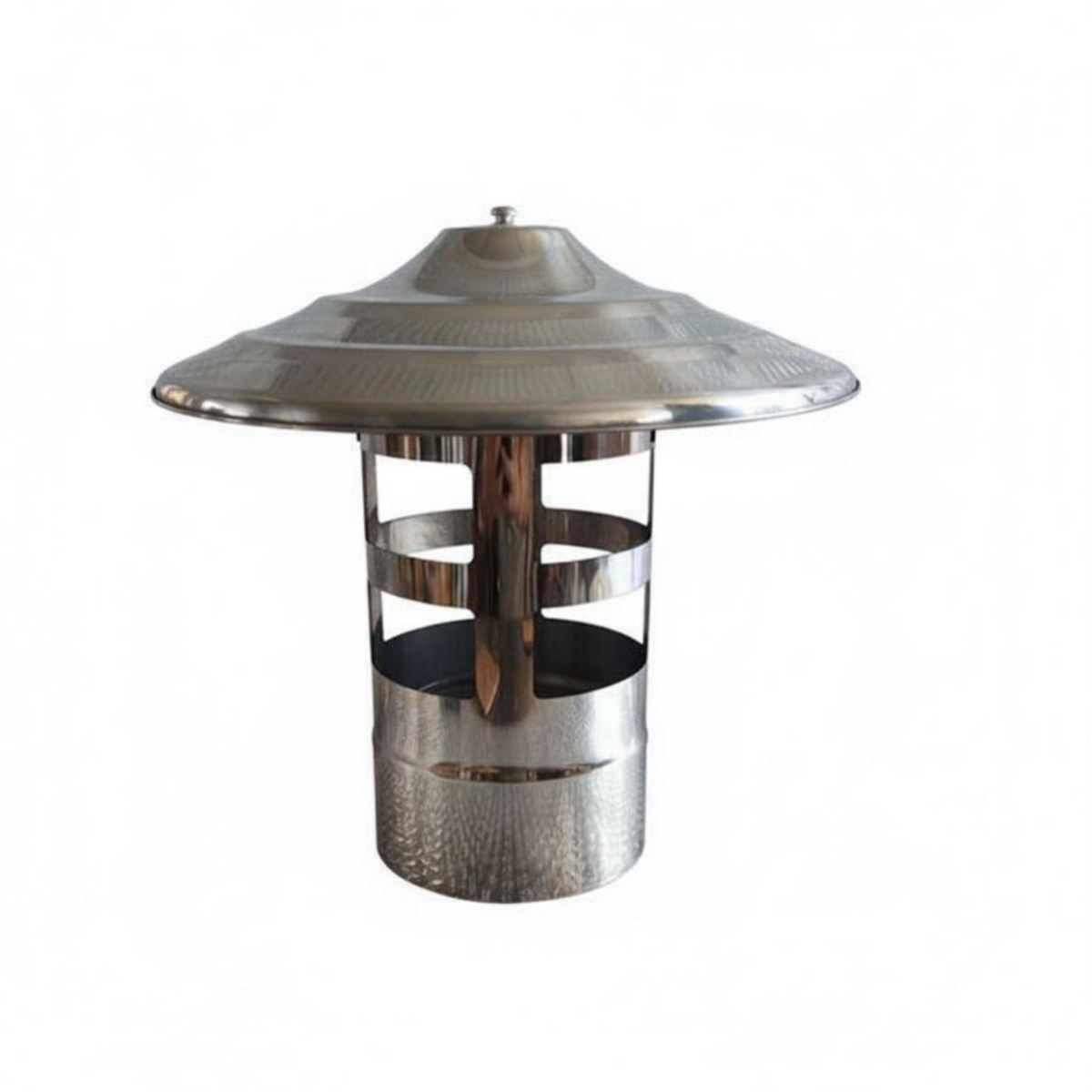 Windproof stainless steel chimney cap