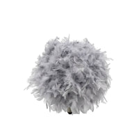 Feather Pendant Light Shade Soft Feather Lampshade Decorative for Living Room