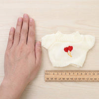 Build a Bear Clothes, 50cm Knitted Dolls Clothes Outfits, Standard Stuffed Animal Doll Accessories, Customizable Toy Bear Clothes for Imaginative Play