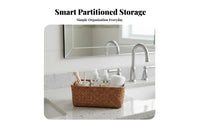 Wireframe Vanity organizer Ventilated 2-Tier Basket Shelf Minimalist Design