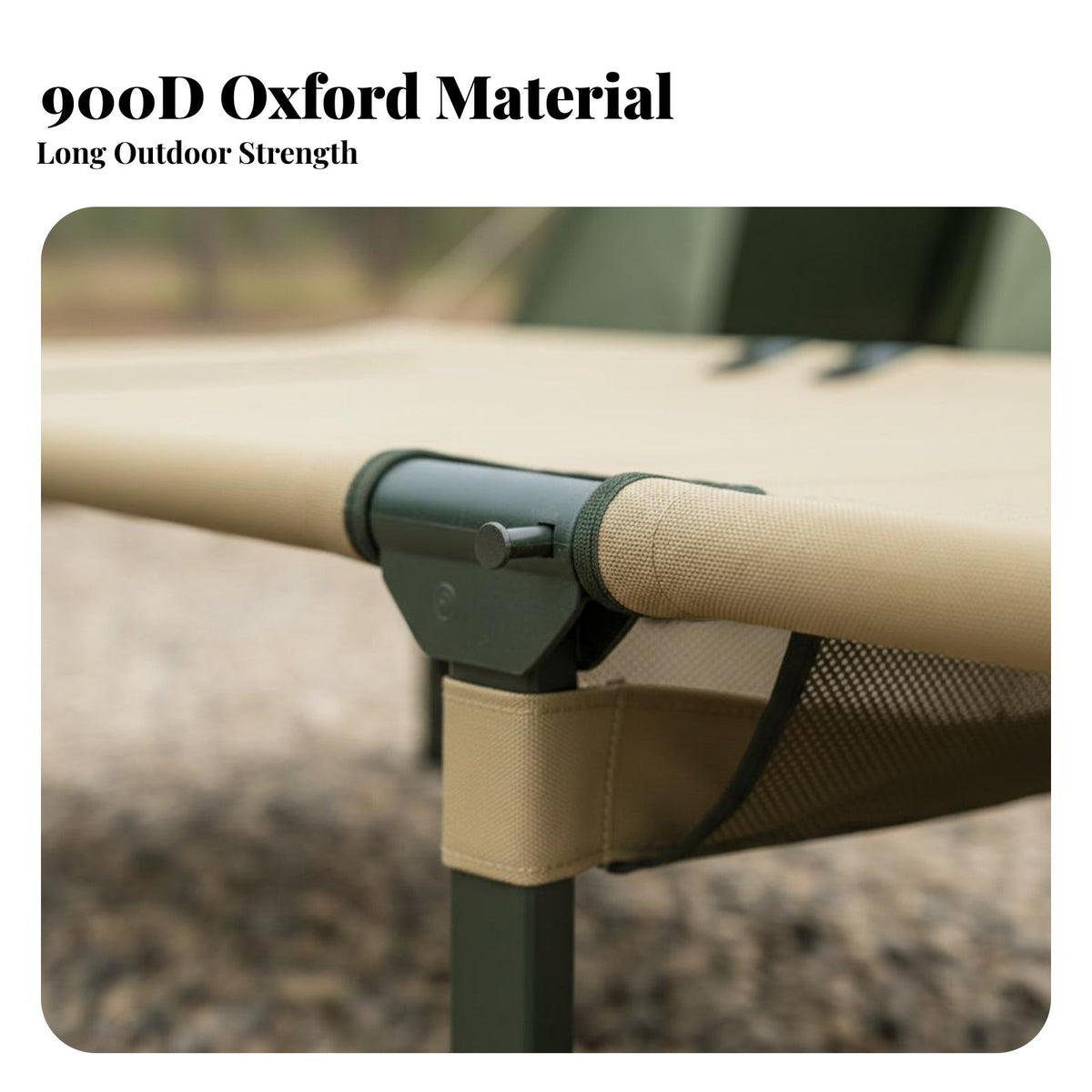 Widened Surface Folding Camping Cot Quick Setup Foldable Camping Cot Easy Assembly Wide Outdoor Camp Bed Long-Lasting Textile for Hikers, Travelers, Tent, Beach, Office