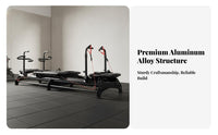 Pilates Reformer Commercial Grade Pilates Reformer Bed Adjustable Resistance Core Training Bed for Beginners, Adults, Therapeutic Recovery Center