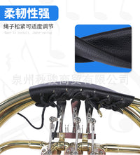 圆号手托护手套圆号专用防滑皮把套护套护手皮套保护圆号通用配件.