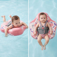 U-Shaped Baby Pool Swim Aid with Safety Harness Cushioned Baby Swim Swim Aid Padded Adjustable for Babies, Infants, Toddlers, Swimming Practice