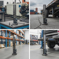 Gooseneck Hitch Component Locking Hitch with Pull Handle Metal Hardware for Farmers, Worksite