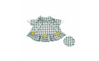 Pastoral Design Porch Goose Costume Charming Design Goose Statue Dress Set Accent for Garden