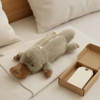 Fluffy Writing Instrument Case Fun Gift Stuffed Creature Writing Instrument
