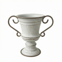 Decorative Iron Planter Ornamental Home Decor Matte