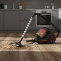 Handheld Vacuum Cleaner Large Capacity Canister Vacuum Cleaning Appliance Transparent Dust Cup Low Noise for Home