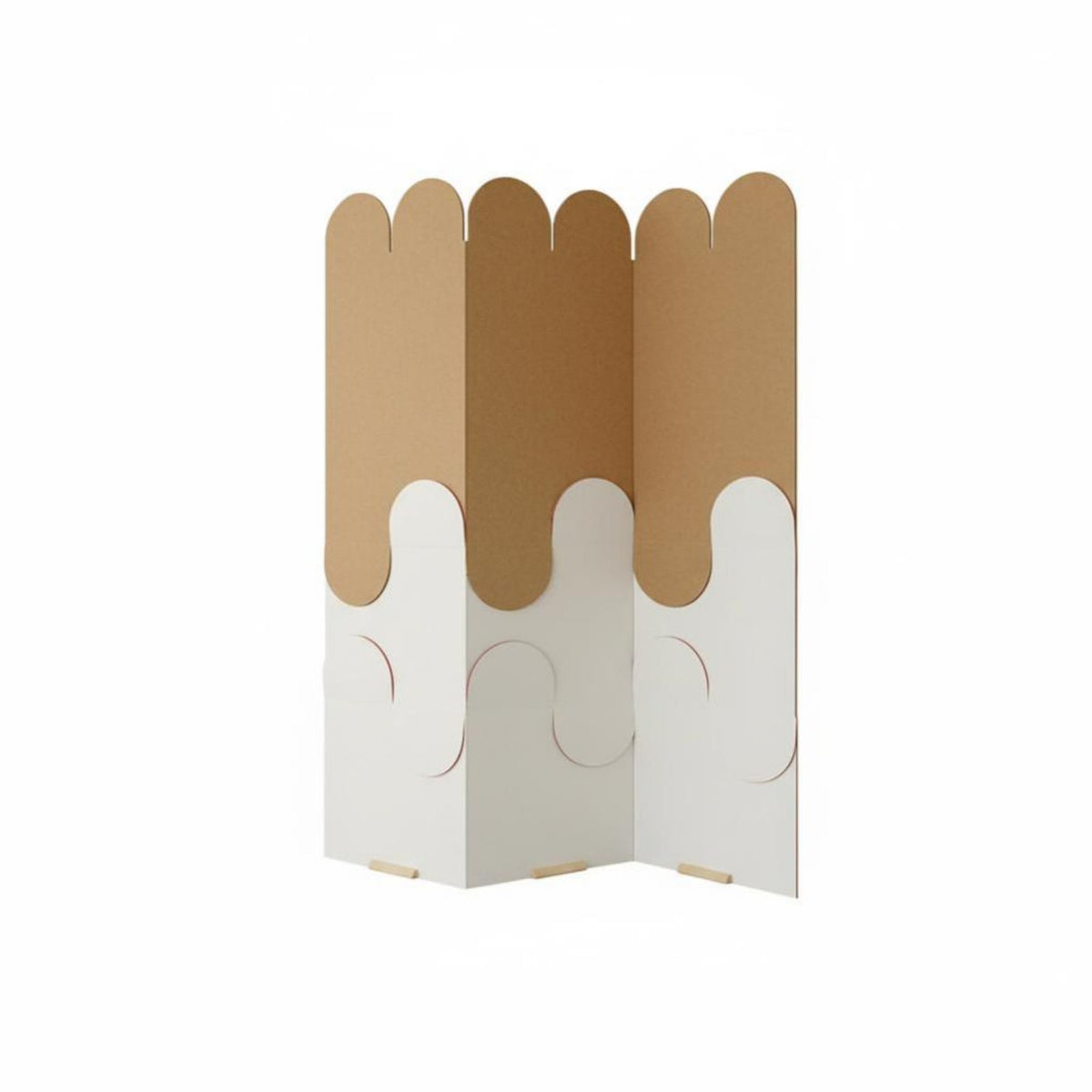 Accordion-Fold Screen Foldable Room Divider Minimalist for Homeowners, Renters