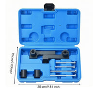 Automotive Timing Tool Kit Custom-Shaped Compartments Timing Fixture Set Threaded Fasteners Engine Camshaft Alignment Kit for Mechanics