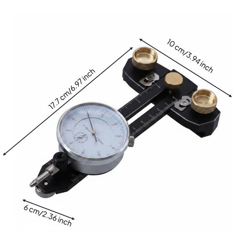 Table Saw Alignment Gauge High Precision Table Saw Leveling Tool Repeatable Measurements Dial Indicator Gauge for Woodworkers