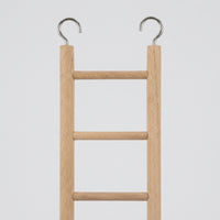 Parrot Stand with Single Straight Wood Perch, Portable Medium Bird Stand for Training, Indoor Bird Play Stand and Outdoor Wooden Bird Perch