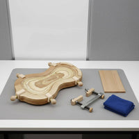 4/4 Violin Mold Wooden Violin Plate Mold Model Based for Luthiers