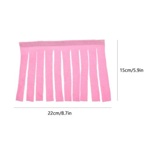 4 Pieces Pet Enclosure Tassel Curtain Provides Shelter for Hamsters, Guinea Pigs