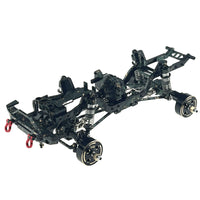 All-Metal Frame for 1/18 H18P RC Car, DIY Compatible, Direct Transfer of Original Electronics