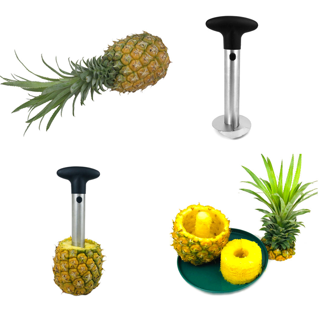 Multifunctional Pineapple Peeler and Corer with Stainless Steel Blade