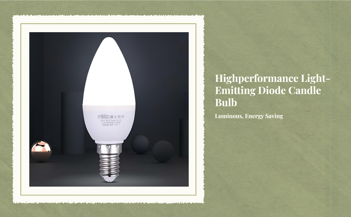 E14 LED Candle Bulb 800lm 2700K