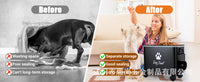Cross-Border Pet Food Sealed Storage Box with Wheels Cat Food Bucket Moisture-Proof Insect-Proof Large Capacity Dog Food Container