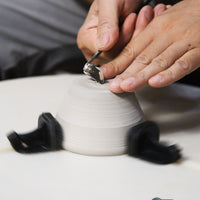 Shuiliuxing Ceramic Art Trimming Chuck Accessory Set, No Need to Center, for Trimming Vases and Bowls