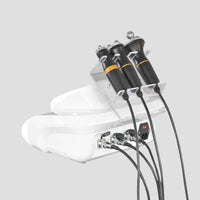 RF Rolling Beauty Device Tabletop LED Facial Massager Clear Acrylic Holder