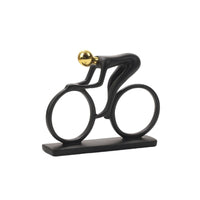 Cyclist Figurine Freestanding Bike Figurine Decorative for Living Room