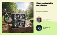 Waterproof off-road projector for SUV