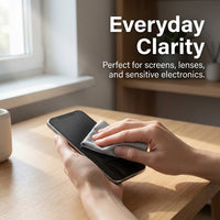 Suede Cleaning Cloths, Individually Packaged Polishing, Optical Cleaning Cloths for Eyeglass, Microfiber Cleaning Cloths for Screens
