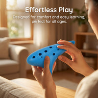 12 Hole Alto for Beginners, Music Student Ocarina, Compact Ocarina for Kids, Melodious Ocarina Instrument, Ocarina for Learning Alto