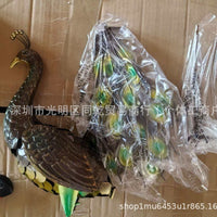 Metal Peacock Decoration