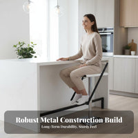 Adjustable rotating tavernstool Minimalist Design Pedestal Stool with support Support