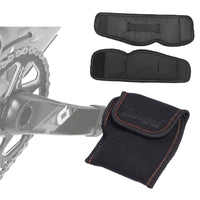 Bicycle Pedal Protective Cover Oxford Fabric with Hook and Loop Straps