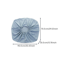Washable zippered pet bed cover, custom sizes