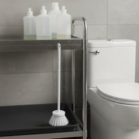 Soft Toilet Brush Easy to Drain Moisture Water Toilet Brush for Hotel, Bathroom
