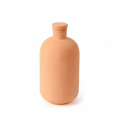 3 Pieces Self-Watering Bottle Unglazed Vacation Plant Waterer Eco-Friendly
