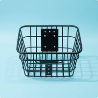 Electric Scooter Front Basket Practical Vehicle Accessory Heavy Duty for Travel