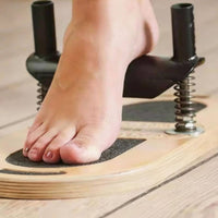 Plantar Fascia Stretching Device Solid Wood Construction for Home Gym, Athletes