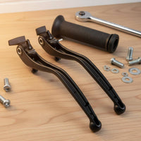 Brake Clutch Lever Set Rounded Ends Motorcycle Brake Lever Pair