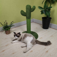 莱沃派仙人掌猫爬架猫抓板长短毛绒宠物用品磨爪猫树植物摆件玩具