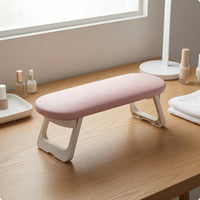 Nail Hand Pillow Oval Top Nail Hand Rest Manicure Arm Rest Pillow Portable Beauty Accessory Soft Feel