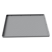 Silicone Tray Mat with Raised Rim Mess Control for Refrigerator