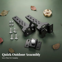 Car Side Awning Mounting Kit Simple Installation Side Awning Mounting Kit Automotive Accessory Sturdy Duty Stable Frame