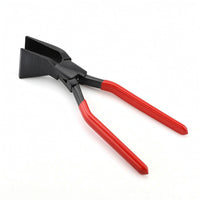 Sheet Metal Bending Pliers Anti-Slip Sheet Metal Hand Seamer Bent Jaw Pliers Darkened Heavy Duty for Mechanic
