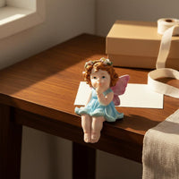 Flower Fairy Figurine Colorful Miniature Garden Fairy Charming Design