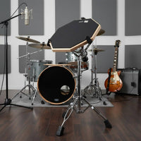 12 Inch Drum Practice Pad Set Good Rebound 12 Inch Drum Practice Pad Portable