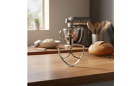 3 Pieces Heavy Duty Mixer Attachment Set Dishwasher Safe Stainless Steel Mixer Tools